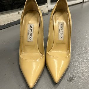 Jimmy Choo “Anuk” Pumps 37 Beige